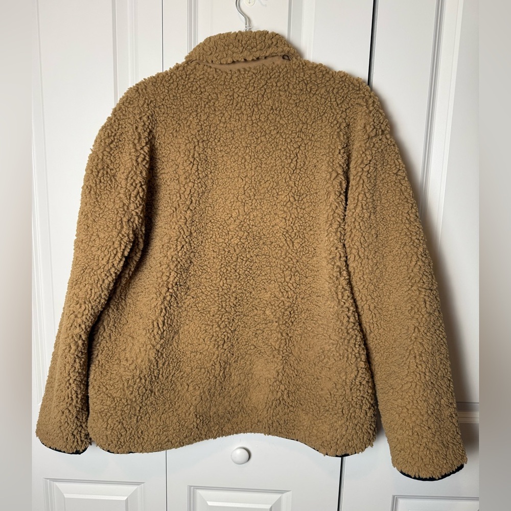 J.CREW teddy coat 100% cotton - Picture 4 of 6